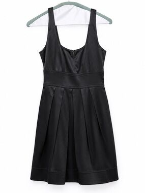 Teeze Me Black Midi Dress with Waist Bow